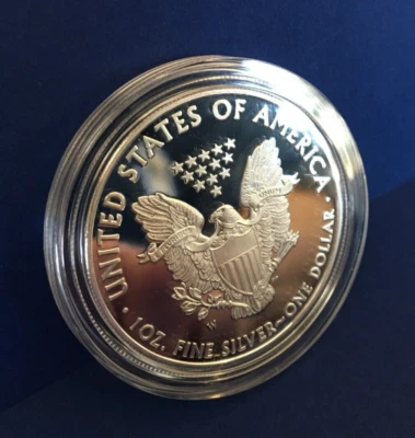 ❅GEM PROOF❅ 2010-W American Eagle Silver Bullion Dollar ~DEEP CAMEO~ $1 ☆SONOMA☆ - Image 1 of 4