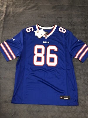 Buffalo Bills Nike Home Game Jersey - Royal - Dalton Kincaid - Mens. Size Uk XL - Image 1 of 4