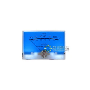 Big Classic Mai Jingtu Lake blue DB Level Header Audio Power Amplifier VU Meter - Bild 1 von 6