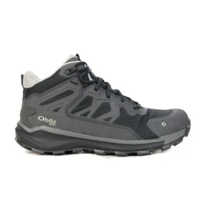 Oboz Men's Katabatic Mid Black Sea Waterproof Trail Shoes 46001-189 - Picture 1 of 4