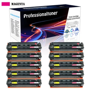 Toner magenta 10 pièces CF403A pour multifonction HP 201A LaserJet Pro M277 M274n M277n M277dw - Photo 1/4