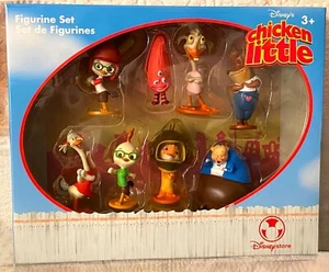 RARE Disney Store Chicken Little 8 Figure Figurine Original Box Set NIB 2005 - Picture 1 of 4