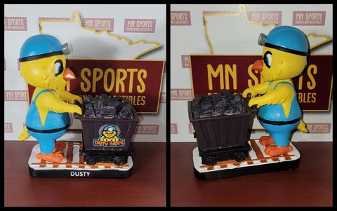 Charleston Dirty Birds Bobblehead Mascot Dusty Ultra Rare West Virginia Cover