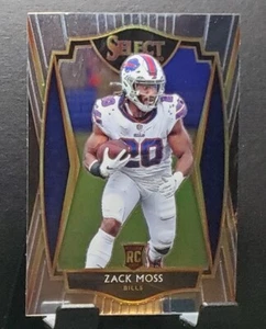 2020 Panini Select #169 Zack Moss RC BILLS/COLTS Rookie Premier Level🏈NM/MT - Picture 1 of 2