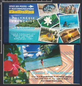 French Polynesia 1997 - C536 Carnet Booklet - Tourism 24 stamps - MNH - Superb - Picture 1 of 1