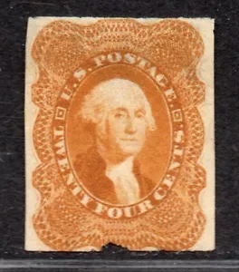 **US, SC# 37TC5c Trial Color Proof, Crowe Cert, CV $600.00 - Bild 1 von 3