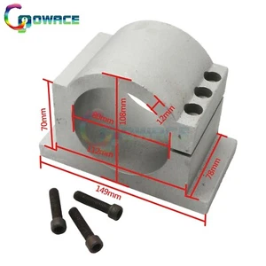 【DE】80mm Spindle Bracket Aluminium Cast CNC Engraving Milling Machine Fixture - Bild 1 von 6