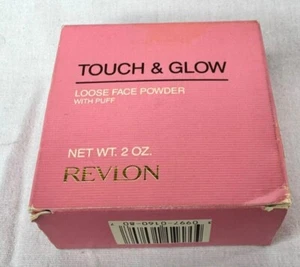 Vintage Revlon Touch & Glow Loose Face Powder Translucent No.1 Light - Med - Picture 1 of 7