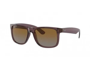 Ray-Ban Sunglasses RB4165 JUSTIN  6597T5 Brown brown - Picture 1 of 1