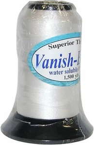 Superior Threads 10602001 Vanish - Extra wasserlöslicher Faden, 1500 yd - Bild 1 von 1