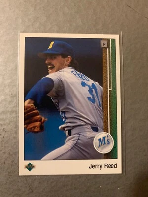 1989 Upper Deck Blank Back White Back - JERRY REED - Image 1 of 2