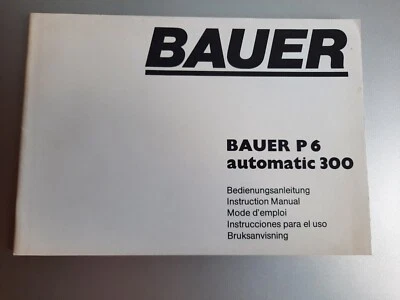 Bedienungsanleitungen Filmprojektoren  Bauer, Elmo, Bell & Howell - Bild 1 von 4
