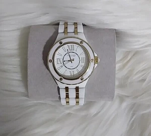 Anne Klein gold weiß Keramik 763 S Uhr - Bild 1 von 11