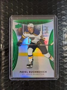 2022-23 UD Trilogy Green #12 Pavel Buchnevich /99 - St. Louis Blues - Picture 1 of 2