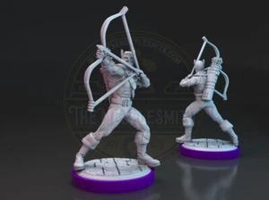 Hawkeye miniature for tabletop, boardgame wargames, dioramas - Bild 1 von 2