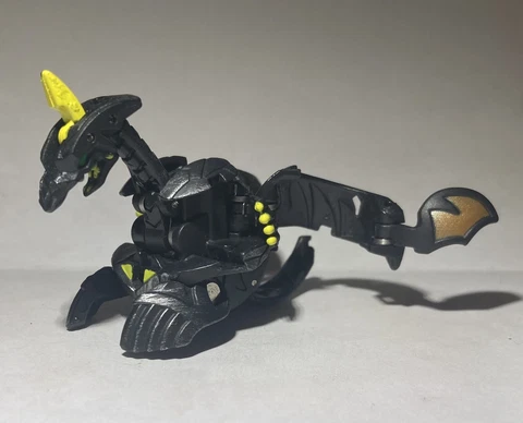 Bakugan New Vestroia B3 Bakusteel Pyrus Viper Helios 650G WITH CARD Cover