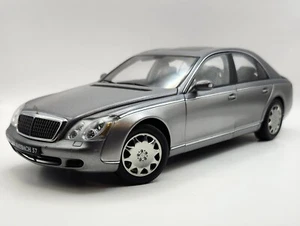 1/18 AutoArt Maybach 57 - Two Tone Himalayas Grey w/ Silver **NO BOX** - Picture 1 of 6