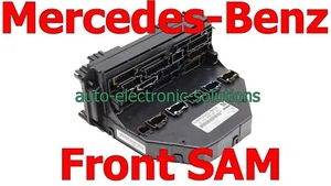 Mercedes Front SAM Module Programming Relay Fuse Box Cloning Service W204 W212 - Picture 1 of 3