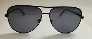 QUAY HIGH KEY Extra Large Black POLARIZED Sunglasses (NRMT) - Picture 1 of 13