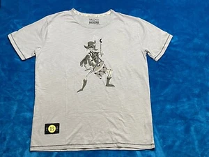 Haunted Mansion T Shirt Large Gray Disney Parks Backstage Cotton Phantom Drummer - Picture 1 of 9