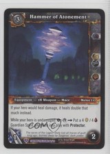 2013 World Warcraft TCG: Caverns Time Treasure Pack Box Hammer of Atonement 2ic