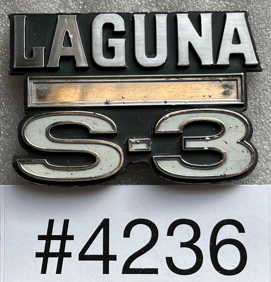 1973 1974 1975 Chevrolet Laguna S-3 Grille Emblem 9735175/A12642  #4236 - Image 1 of 4