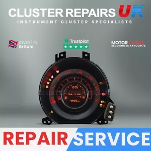 SERVIZIO RIPARAZIONE QUADRO STRUMENTI FIAT 500, TACHIMETRO E CONTAGIRI GUASTI - Foto 1 di 4