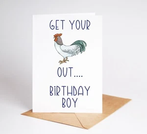 Funny Birthday Card Rude Card Best Friend Brother Husband Boyfriend Male BC767 - Picture 1 of 3