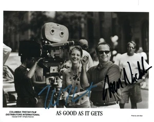 Helen Hunt Jack Nicholson signed 8x10 Photo Picture autographed with COA - Picture 1 of 1