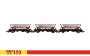 Hornby TT120 TT6037 Railfreight HAA Hopper wagons Triple pack - Picture 1 of 1