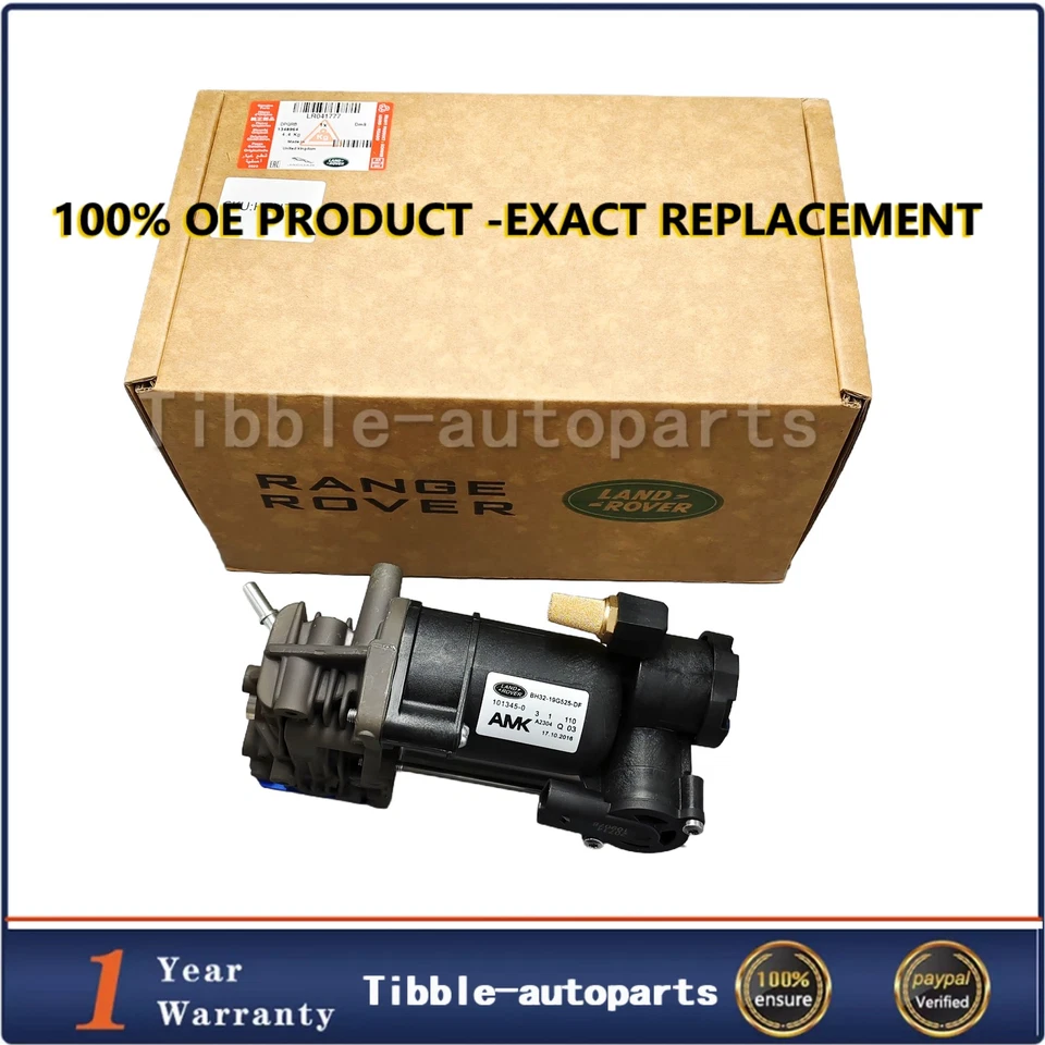 LR041777 Air Suspension Compressor for Land Rover Range Rover L322 2006-2012 US Foto 1 de 4