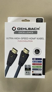Original OEHLBACH Flex Evolution 8K / 4K Ultra High Speed HDMI Kabel 2 m - Bild 1 von 4
