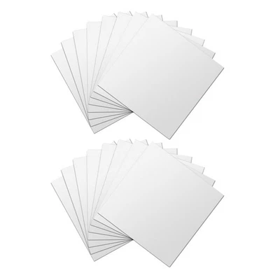 16pcs Spiegelfliesen selbstkleber Wandspiegel Acrylrahmenloser Spiegelfliesen - Bild 1 von 4