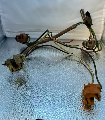 1968-1969 OEM LINCOLN CONTINENTAL HEADLIGHT WIRING HARNESS PAIR- LH AND RH - Image 1 of 4