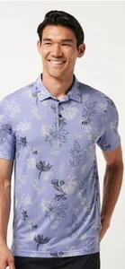 NWT Travis Mathew Heater Series Featherweight Cruise Polo Shirt Mens Medium  - Picture 1 of 4
