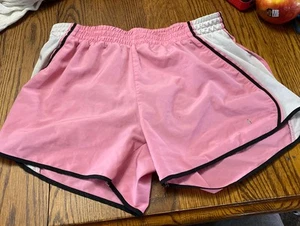Nike Dri-Fit Womens Running Shorts Sz M Athletic Fitness Drawstring - Picture 1 of 6