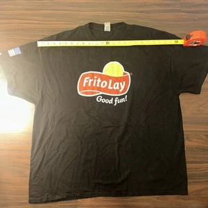Frito Lay Shirt Mens 2XL Black Keeping Americas Supply Chain Moving Port Company - Picture 1 of 8