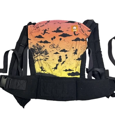 Portabebés Tula Estándar Day Dreamer Rosa Naranja Ombre Globos Comodidad Foto 1 de 4