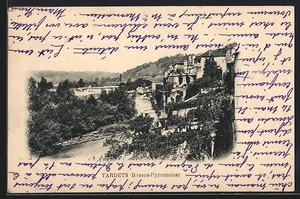 CPA Tardets /Basses-Pyrénées, vue générale 1908 - Picture 1 of 2