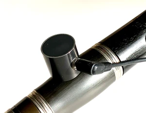 PiezoBarrel 'Wood' Clarinet Pickup Microphone + 65mm Barrel + adapters + cable - Picture 1 of 12