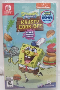 Nintendo Switch Bob Esponja Krusty Cook-Off Edición Extra Crusty Nuevo Precintado - Imagen 1 de 2