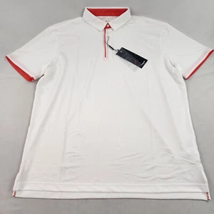 Head Golf Poloshirt XL 48" weiß Stretch Filippo 3 Knöpfe Logo UV einfach $ 84 Herren - Bild 1 von 11
