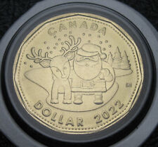 Canada 2022 $1 Holiday Santa BU Original Sealed ( One Coin )