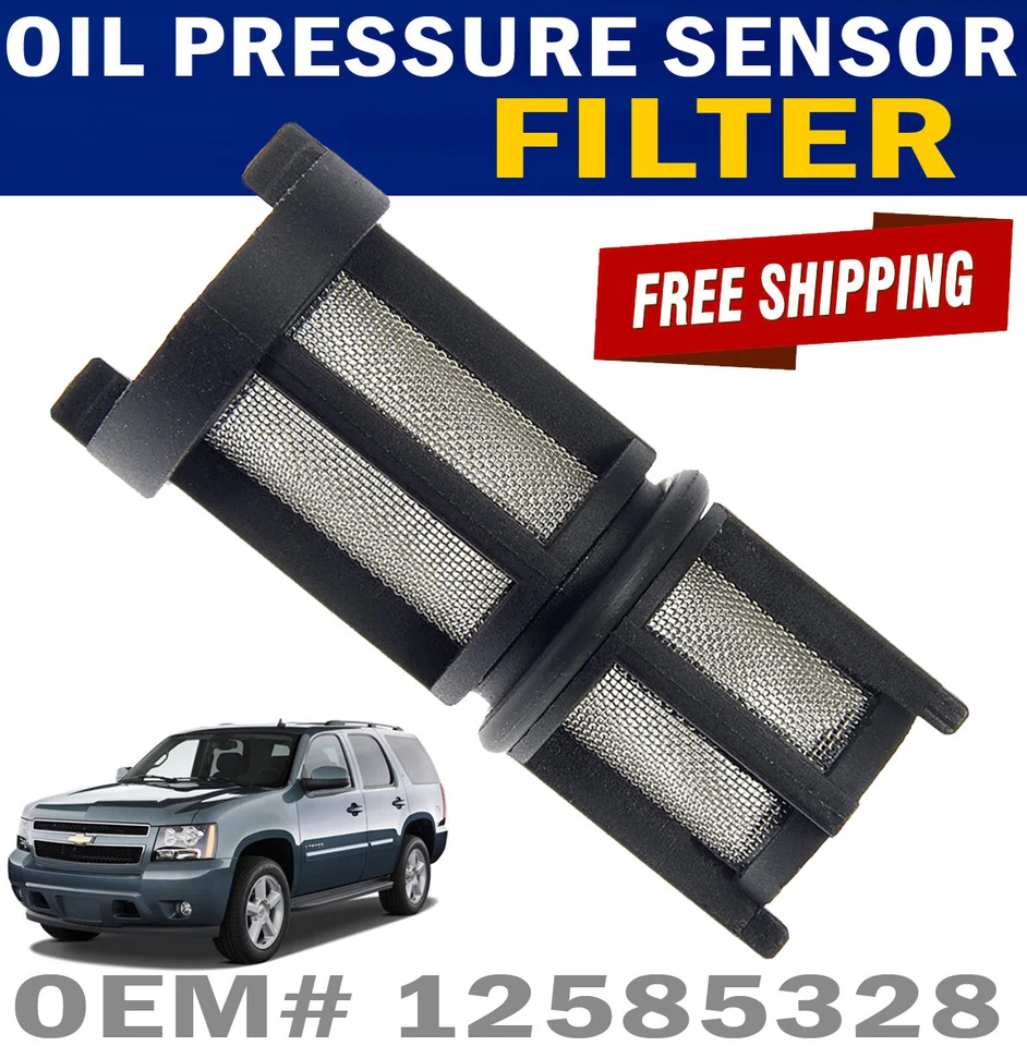 Oil Pressure Sensor Switch Filter for Suburban Escalade Yukon Sierra Silverado - Image 1 of 4