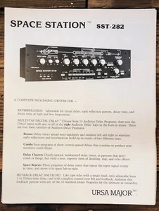 Ursa Major Space Station SST-2824 pg Dealer Brochure *Original* - Picture 1 of 1