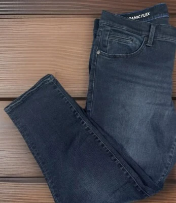 Pantalones de mezclilla Brax para hombre 38X30 azul lavado oscuro orgánicos flexibles Cádiz azul planeta Marruecos Foto 1 de 4