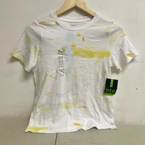 DSG Boys Printed Cotton Graphic Tee Stain Dye Multi Short Sleeve DAB22100 - Picture 1 of 5