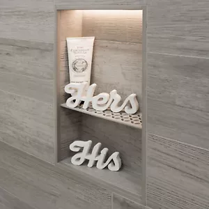Schlüter shelf N S1 shelf niche shelf shower tray kitchen shelf - Picture 1 of 11