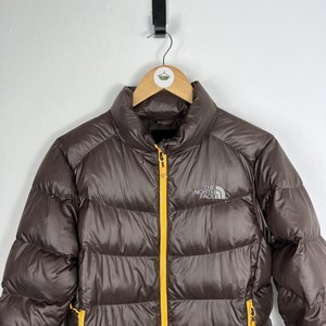 The North Face Puffer Jacket Brown 
