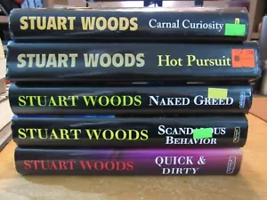 Stuart Woods Mixed Lot of 5 Hardback Books -Stone Barrington - Picture 1 of 1